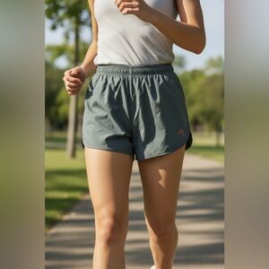 Tracksmith Women's Athletic Shorts in Blue